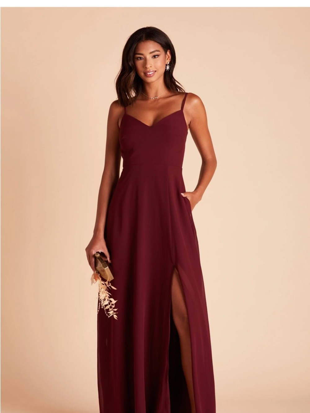 Birdy Grey Bridesmaid Dress- Devin in Cabernet